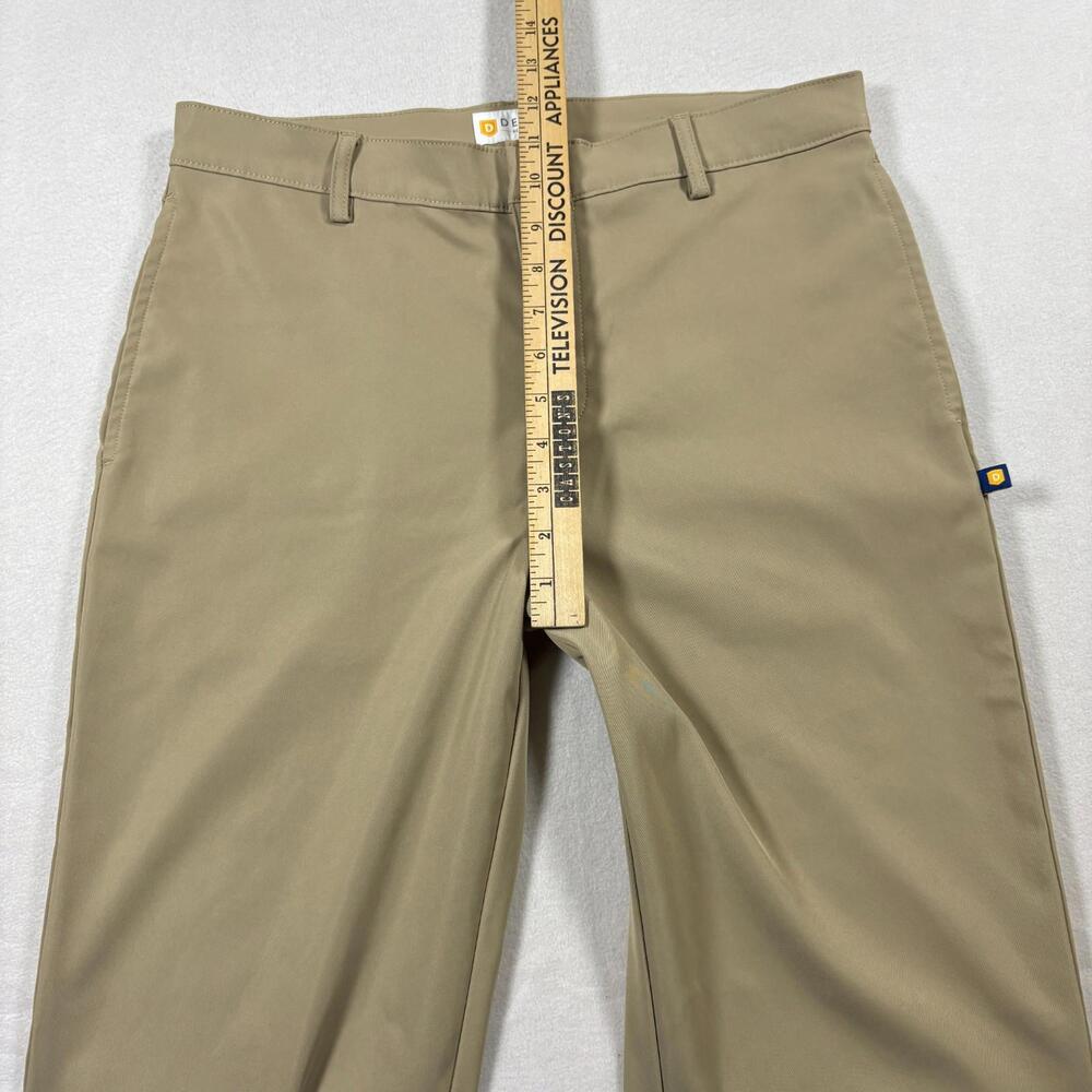 Dennis Mens Khaki Straight Fit Work Pants Size 32x30 Durable Classic Chino - Picture 8 of 9